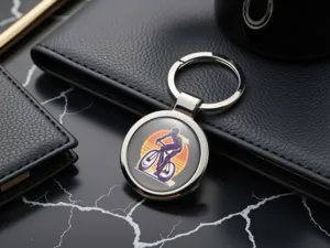 Porte-Clefs Animal Homme Construction Métal